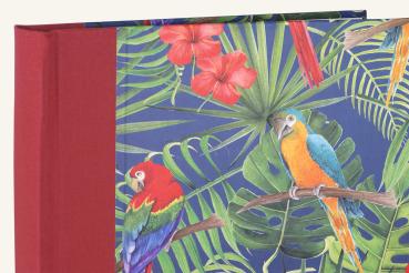 Pretty album with parrots